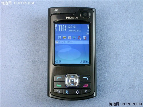 黑超滑盖智能机 诺基亚N80手机又降价_手机