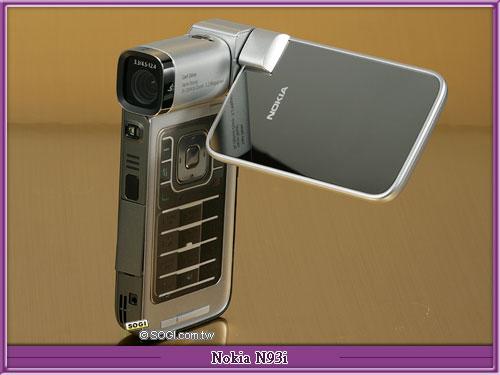 N93i杀到 镜面DV王诺基亚N93同门PK_手机