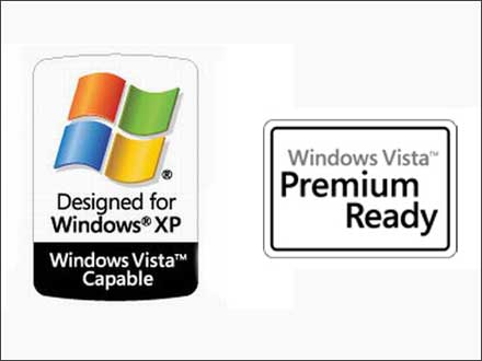 正文     用在品牌机上也有两个:带有"windows vista capable"的徽标