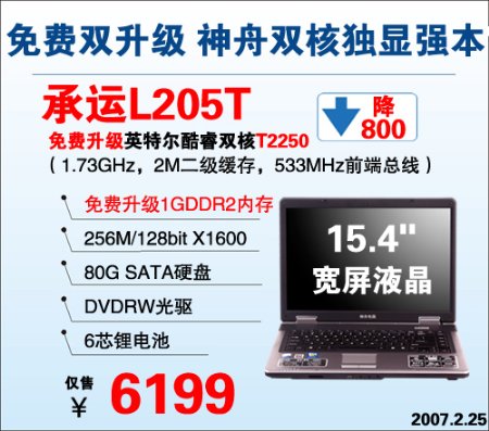 ˫1Gڴ˫1.73GԱL205T
