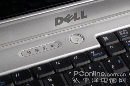 低价急先锋 暴爽体验 戴尔inspiron1501详细评; dell指示灯; 戴尔1501