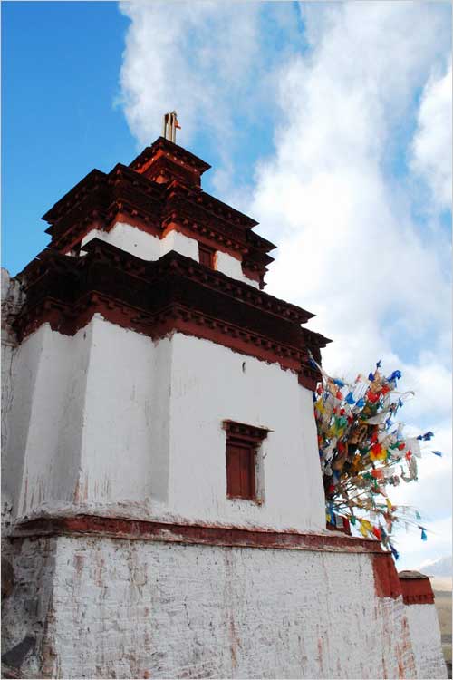 江孜古堡白居寺