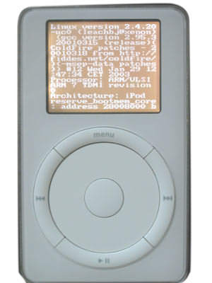狂热!苹果MP3播放器iPod装载uClinux系统_数