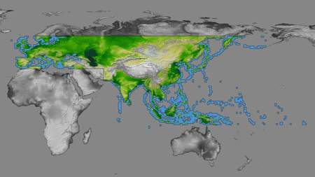 nasa公布最新地球三维增强型地形图数据集