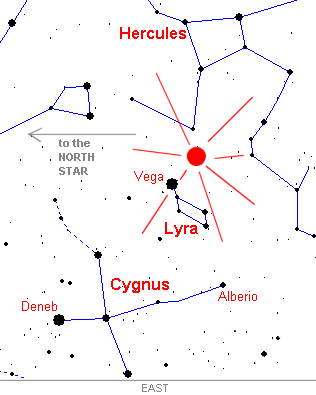 天琴座流星雨速度很快 在北方天空出现(组图)