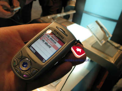 图为:三星e800/e810手机