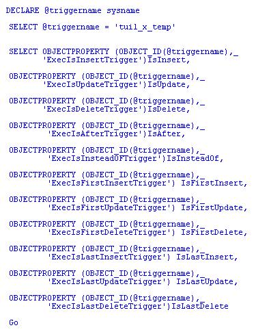 SQLɣsp_settriggerorderv2k