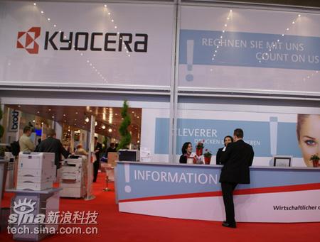 Ƽʱ_CeBIT2007ͼģKYOCERAչ̨