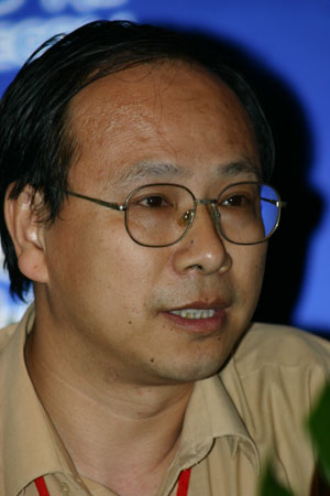 图文:北京网信博通咨询公司董事长娄健演讲