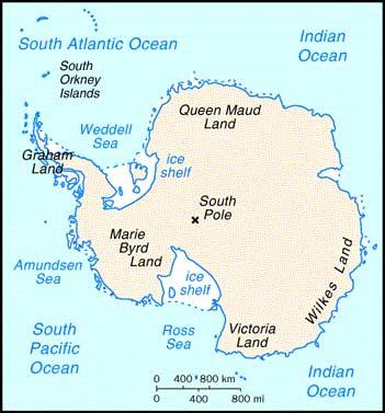 图文：全貌纵览南极新地图