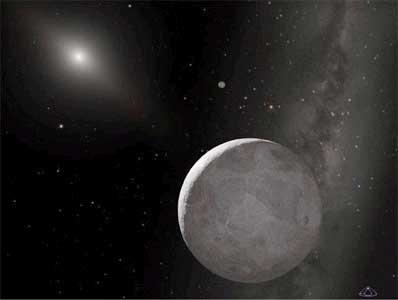 哈勃望远镜修改太阳系第十大行星大小(组图)