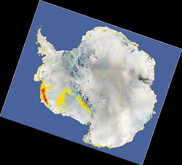 南极洲冰雪大面积融化30年来最严重(图)
