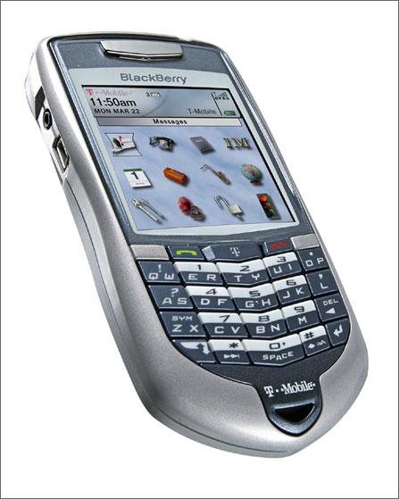 瘦身巨无霸BlackBerry四频手机7100t曝光