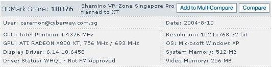 X800Pro3DMark0318000ִ¼