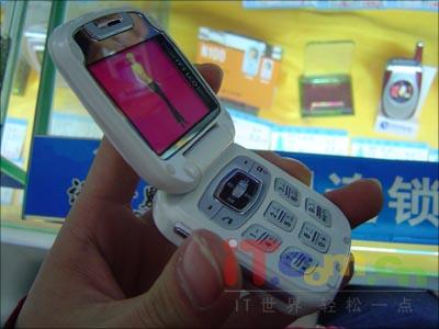 杭州市场NEC女性折叠拍照手机N917上市(图)