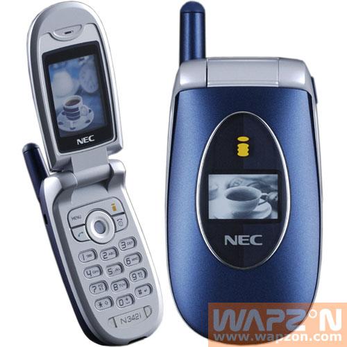 NEC推出新翻盖手机N342i蓝色外壳小巧迷人