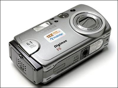 图为:三星digimax  v6