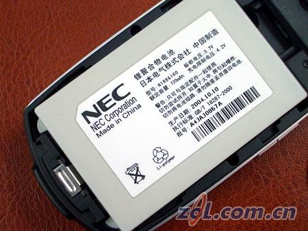 良好手感NEC新款折叠贝壳机N160抢先评测