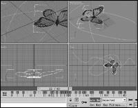 鲜花绿草蝶儿双双飞:3DSMax路径运动篇(2)