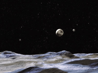 冥王星及其卫星卡戎