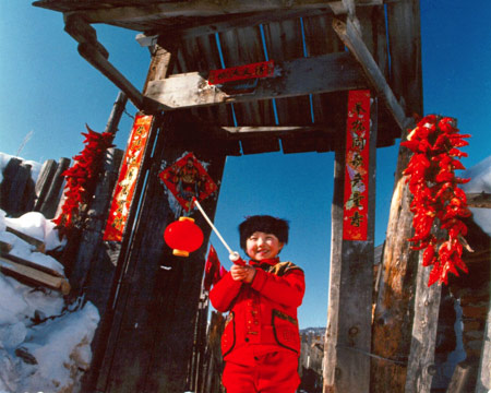 新年红包送压岁钱的习俗(图)