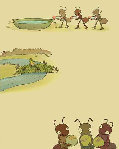 童话:最聪明的蚂蚁(组图)(4)_教育中心