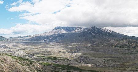 图文:走进圣海伦斯火山