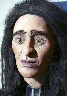 组图:14000年前古人容貌(3)