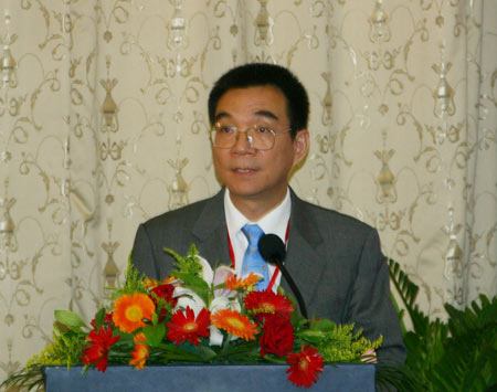 图文：北大中国经济研究中心主任林毅夫发言