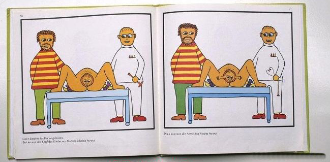 看德国人给儿童看的性教育书