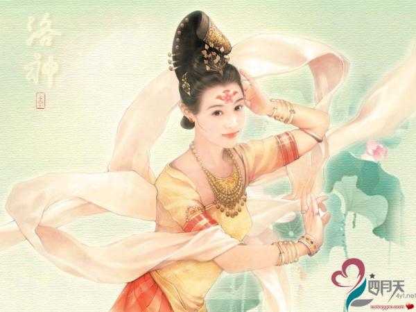 诗画双绝-中国古典美人壁纸欣赏(44)图片