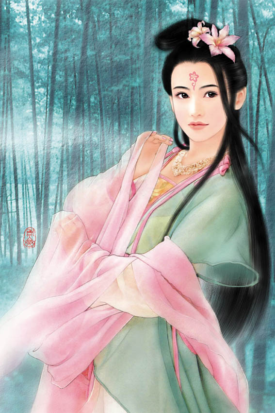 中国古代才女-枫叶琴缘