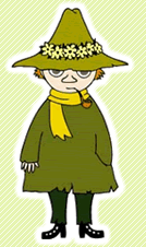 snufkin 史力奇    喜好孤独与自由的诗人,是姆明的好朋友, 每次他