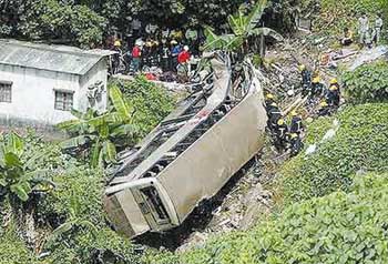 香港严重交通事故已有22人死亡图