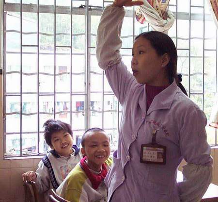 爱心之旅记者眼中的广州市残疾人安养院