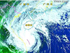 冬季台风顽强北上 尼伯特登陆 海南旅游暂受威