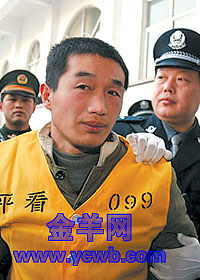 平舆木马杀手一审判死刑(图)