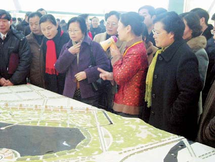 徐州城市规划展在市国际会展中心开幕(图)