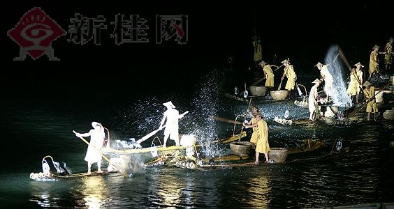 夜渔,是漓江渔民的一种传统.