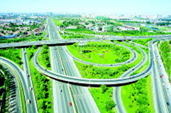 北京六环路绿化工程同步展开 已绿化250万平米
