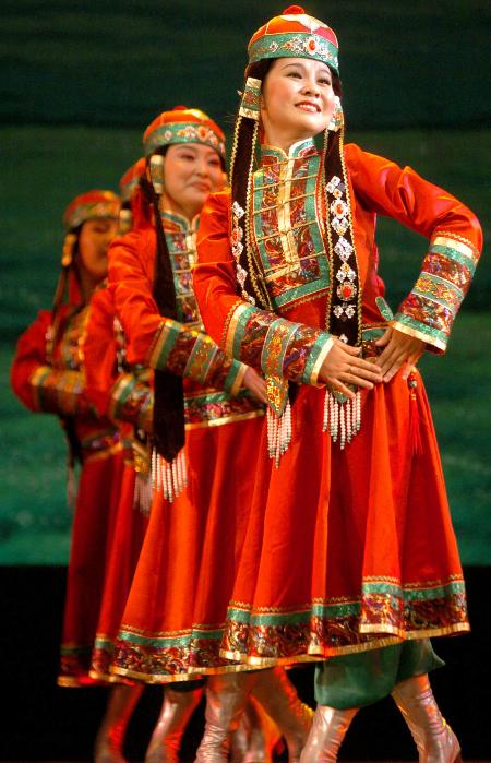 蒙古舞蹈大赛落幕