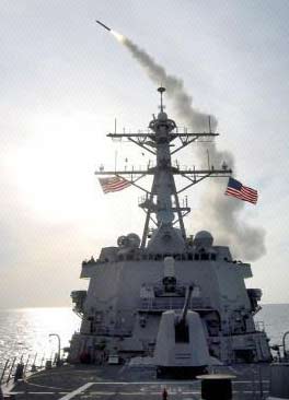 美国军舰接近中国海岸线战斧导弹威胁我国沿海