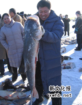 查干湖的鱼~,那不是吹的!