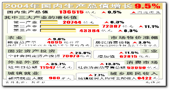 2004ҹGDP9.5%ϺGDP13.6%(ͼ)