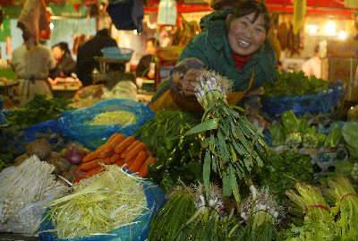 上海首次拉响蔬菜价格预警