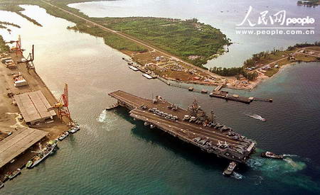 国际先驱导报：美军加紧遏制中国海军蓝水战略