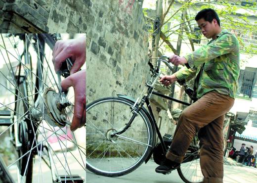自行车引领时尚的年代:温州流行骑凤凰69(图)