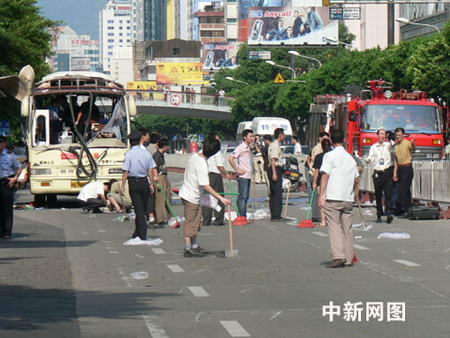 福州公交车爆炸案13名伤者病情稳定出院