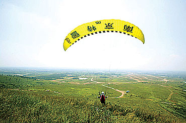 南京市公安局特警支队动力伞集训队封闭训练(