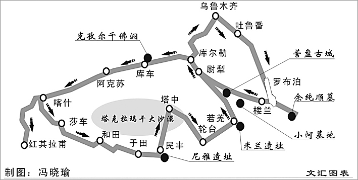 24天贯穿新疆“新西游记”之旅昨启程 本报记者强荧参加